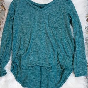 Turquoise long sleeve